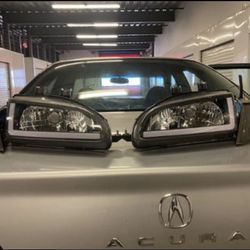 Honda Civic Aftermarket Led Head Lights 