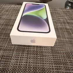 iPhone 14  Purple Used-Like New $350 Original Box Inluded