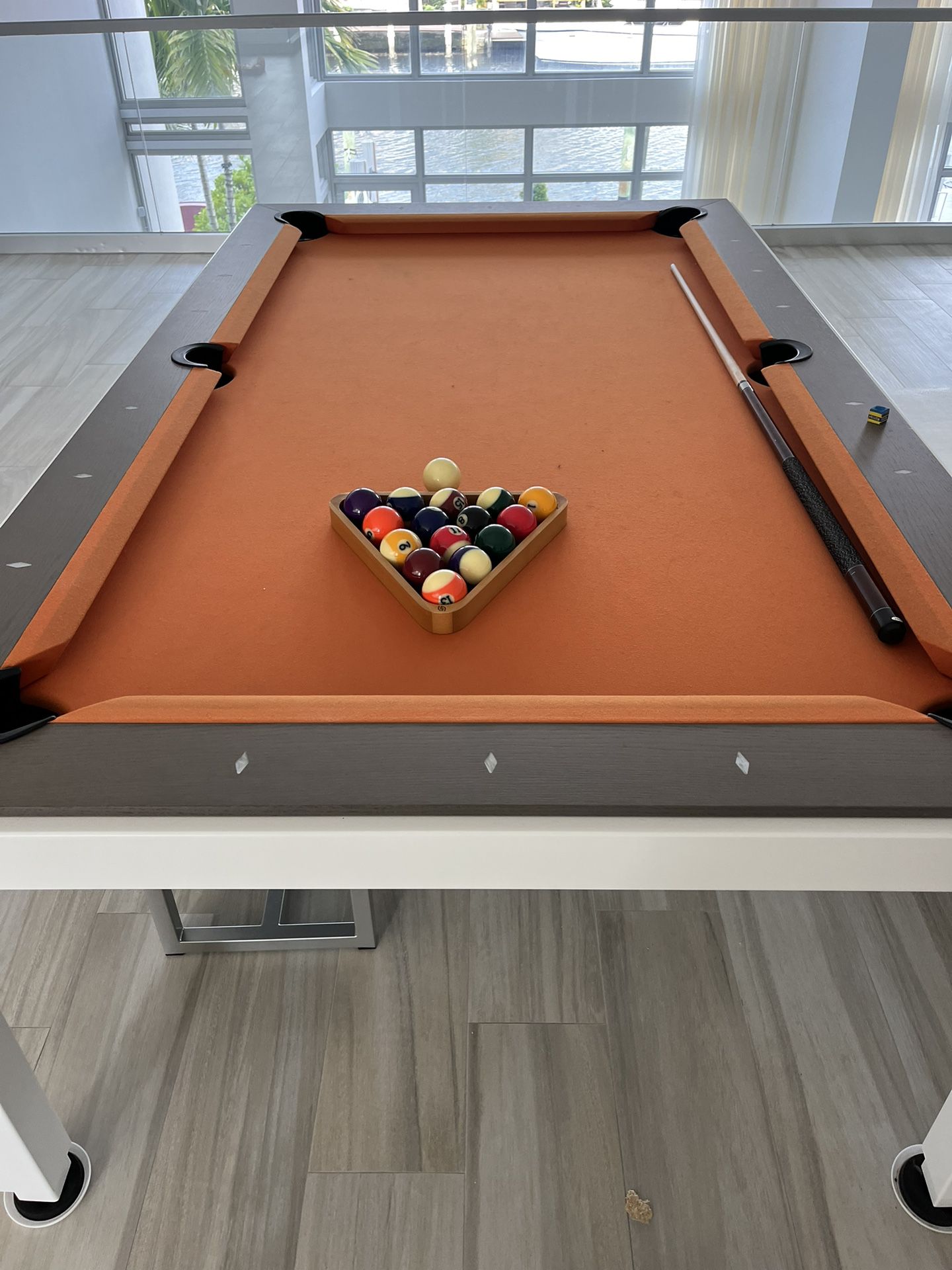 Pool Table Converts To Ping Pong Table Or Game Table 