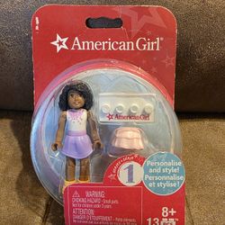 Mega Bloks American Girl Series 1 Purple Passion #4 Mini Collectible Figure NEW