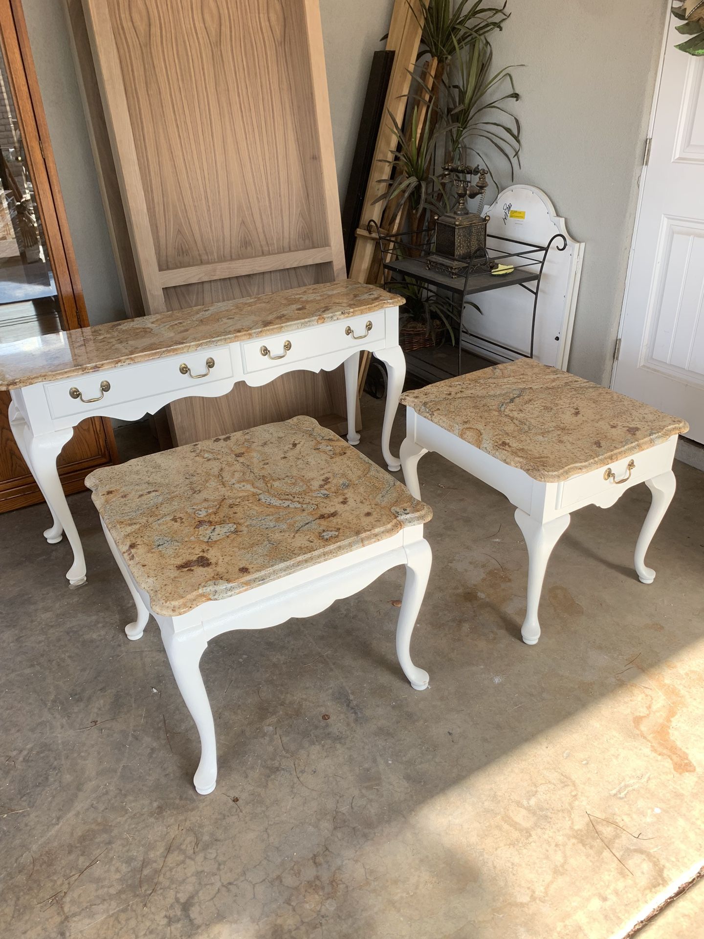 Thomasville Sofa Table & End Tables