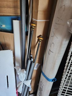 Black And Gold Curtain Rods