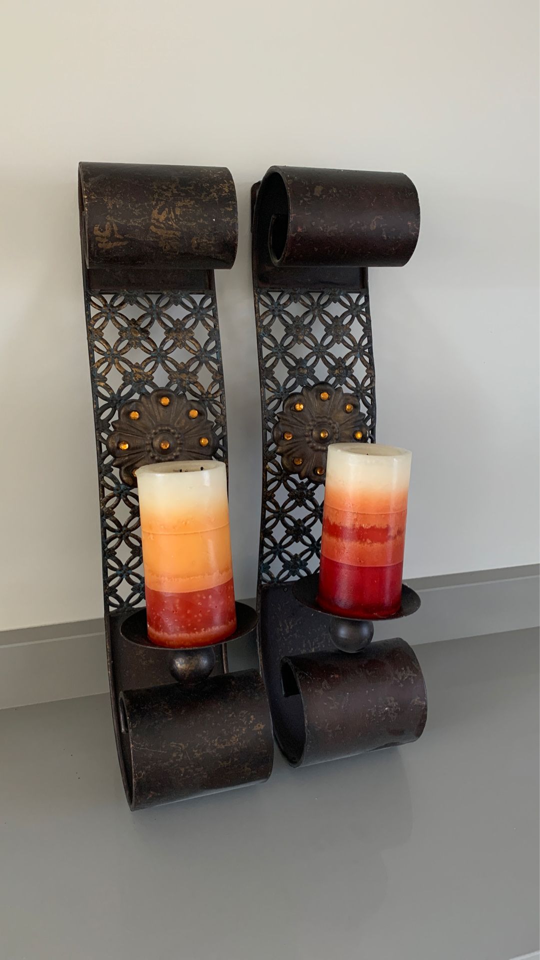 Pier1 Wall candle holders