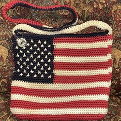 The SAK Original Americana Crossbody Crochet Bag/Purse