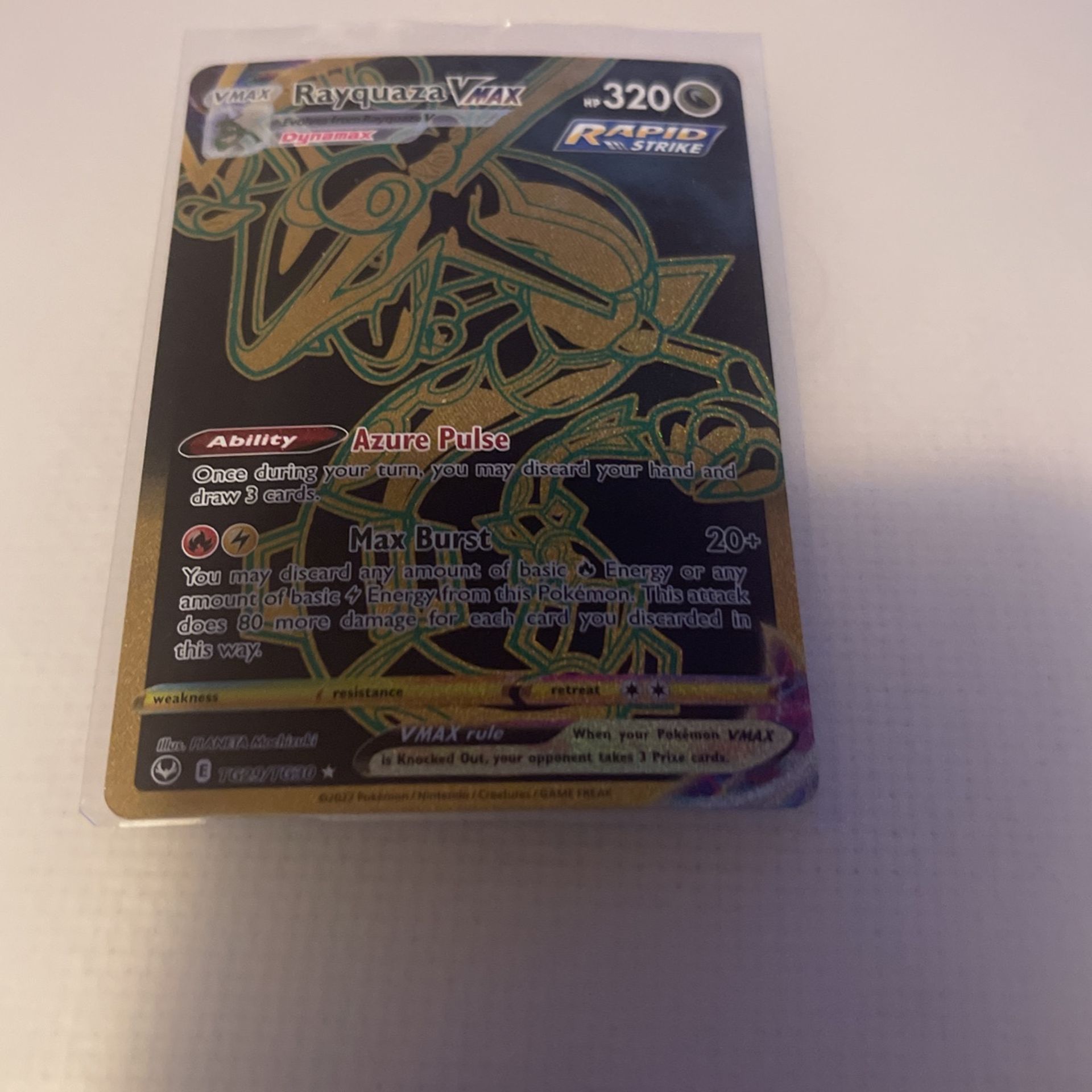 Pokémon Rayquaza Vmax TG29/TG30