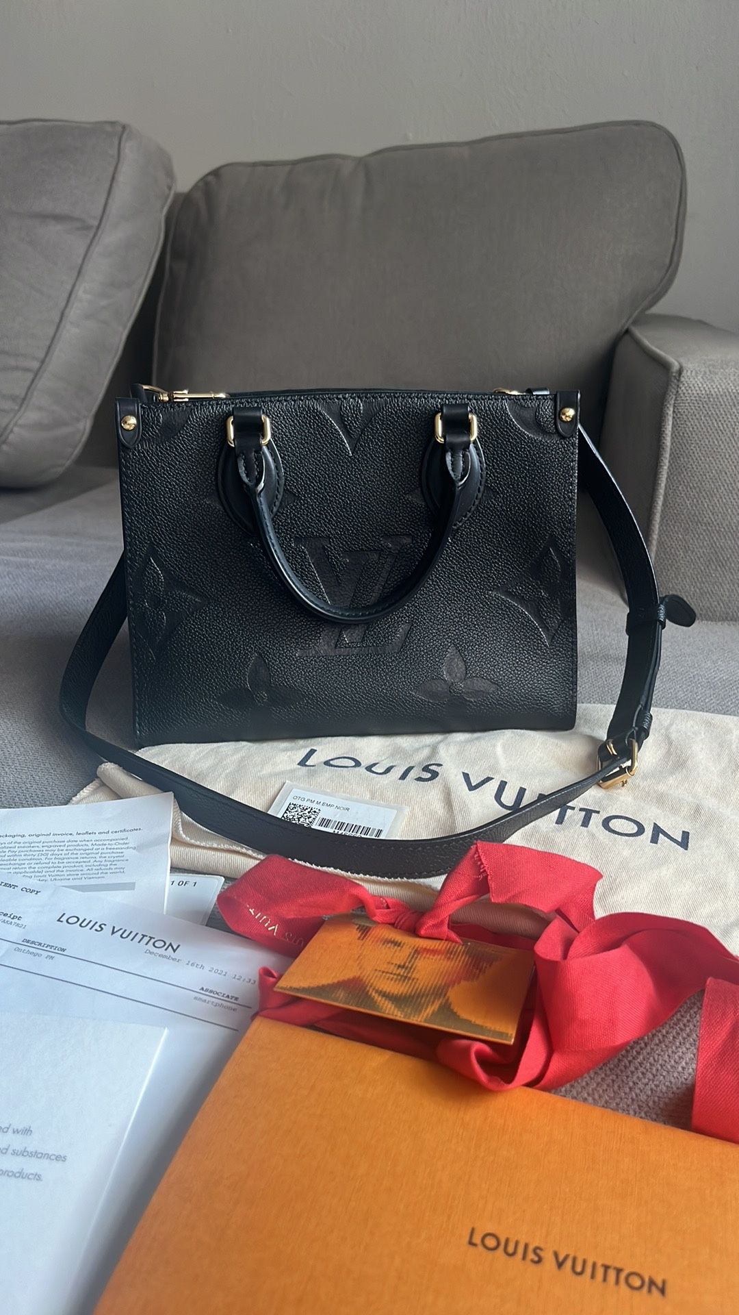 Authentic Louis Vuitton Empriente Onthego PM
