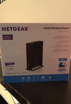 Netgear N300 Router with box