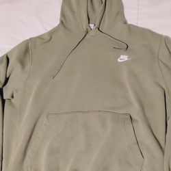 Nike XL OLIVE GREEN HOODIE 