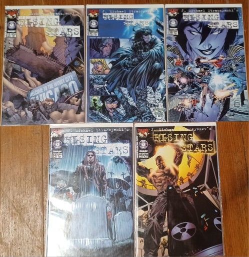 Rising Stars 11 Thru 15 Issue Comic Book Lot 5 