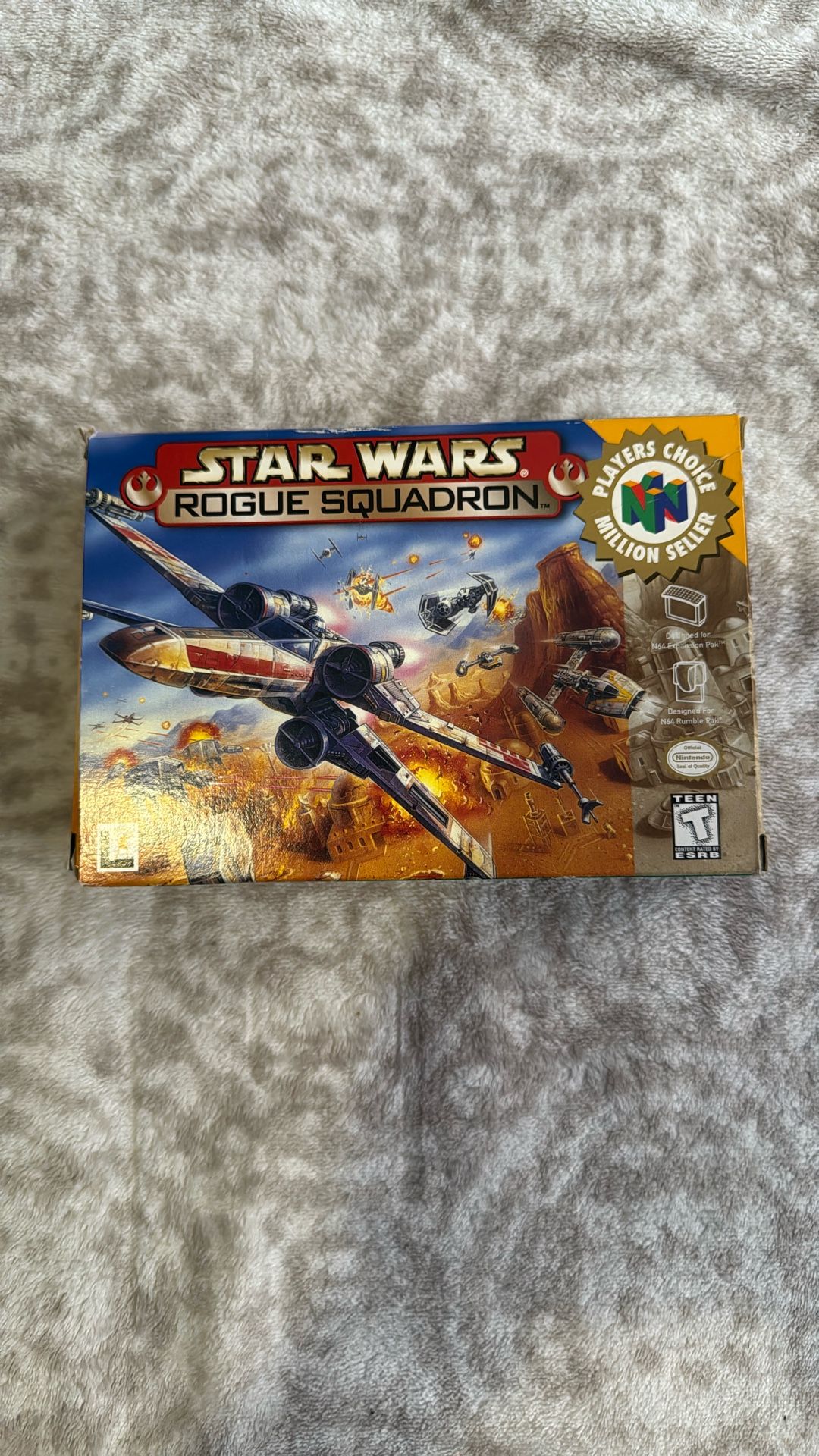 Star Ward Rogue Squadron For The Nintendo 64