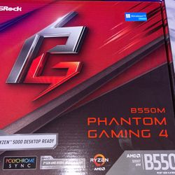 B550M Phantom Gaming 4 Motherboard