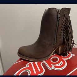 Women Heel Boots Leather