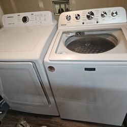 Samsung large dryer & Maytag top load washer for sale