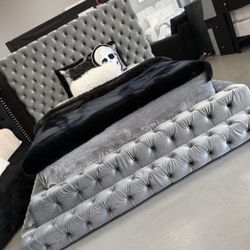 ✨️ King, Cal King, Queen Bed Frame ✨️ Furniture Sectionals, Bedrooms, Dining Avail
