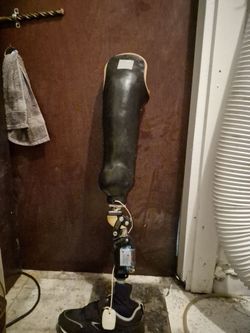 Prosthetic leg