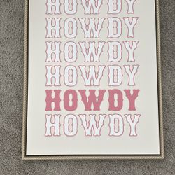 HOWDY Frame