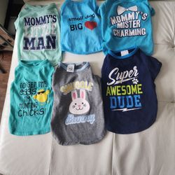 Pet Tee Shirts All Size Small