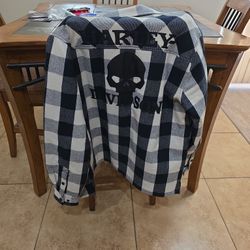 Harley Davidson Lined Hooded Coat