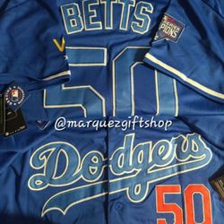 Men's Mookie Betts Dodgers Jerseys 