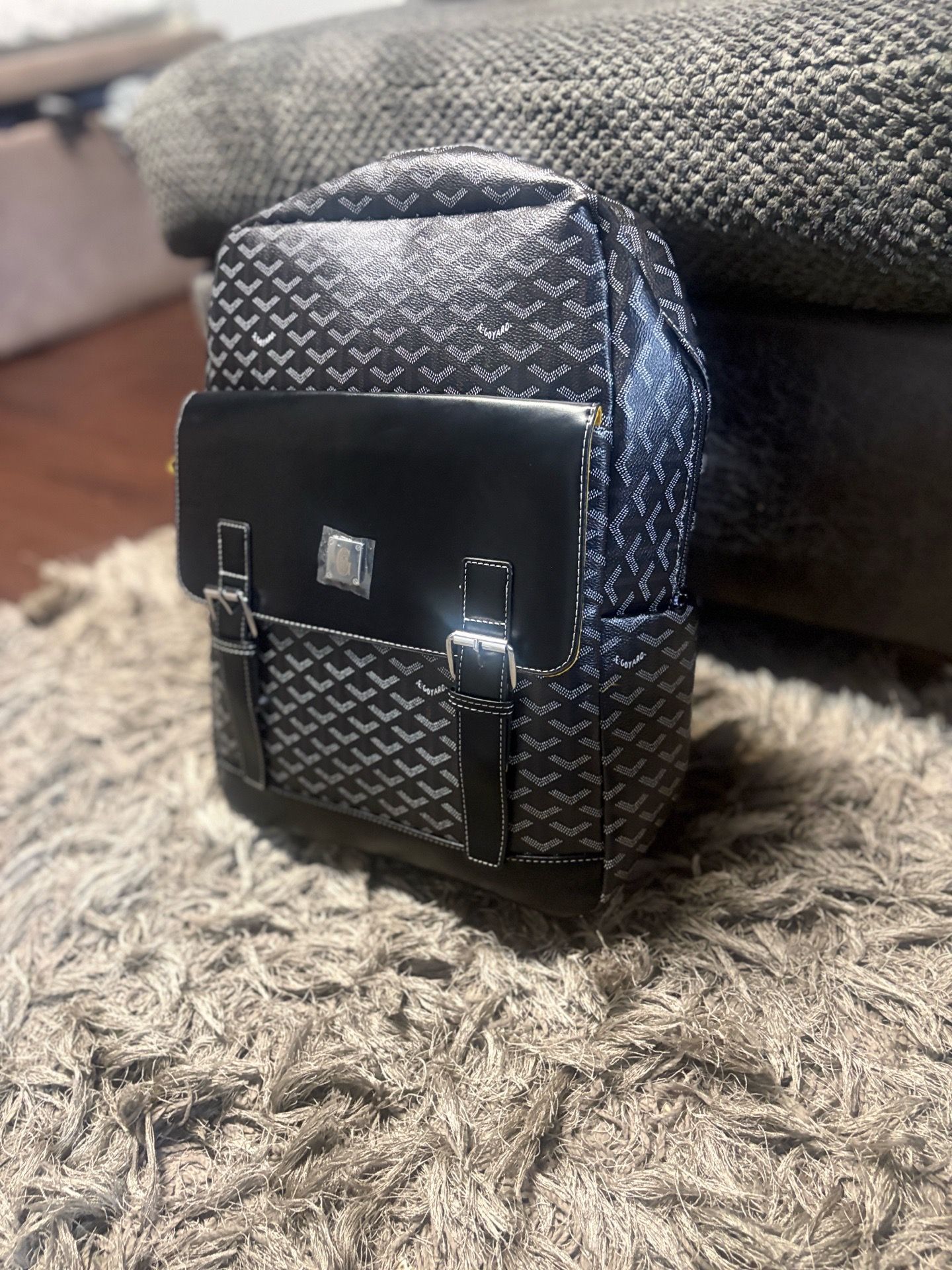 Black Goyard Bookbag