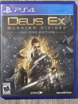 DEUS EX MANKIND DIVEDED FOR PS4