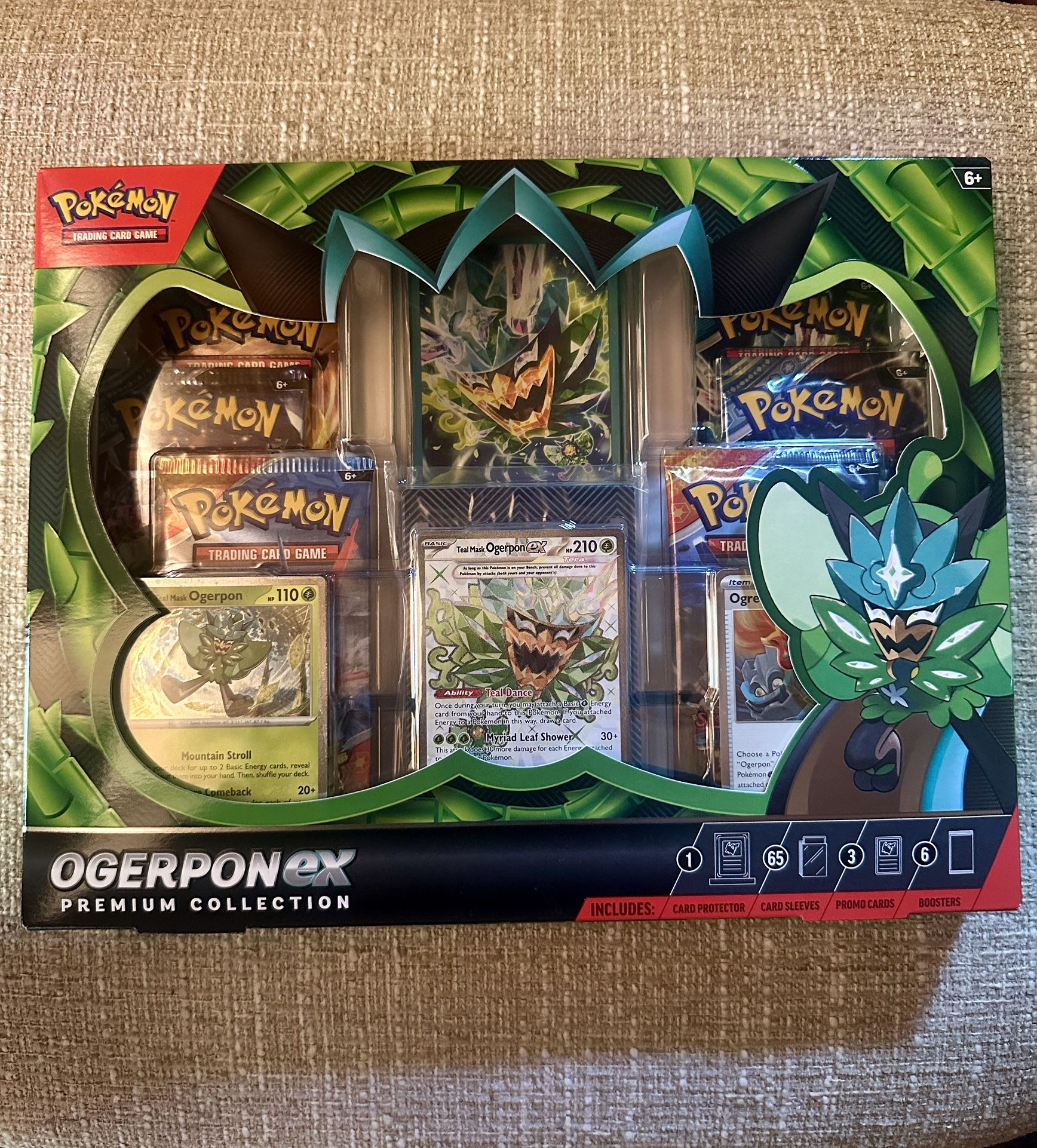 Pokemon TCG Ogerpon EX Premium Collection Box Brand New