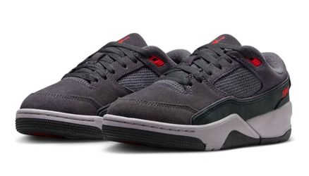 Jordan Flight Court (GS) 6Y Size Kids HF3333 003 Dark Grey /Infared Brand New