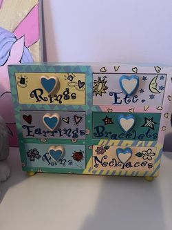 Real Wood Jewelry Box 