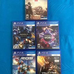 PlayStation PS4 VR Games 