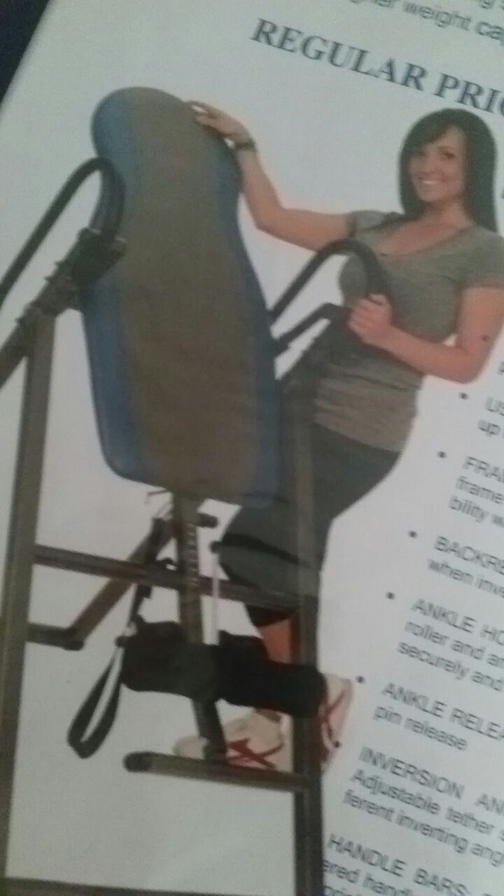 Inversion table Ironman Essex 990 model #5501