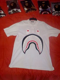 Bape shark polo size L
