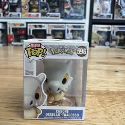 BITTY Cubone Pokemon 1” Funko Pop #596 Pokémon Vinyl Figure TCG Anime TV