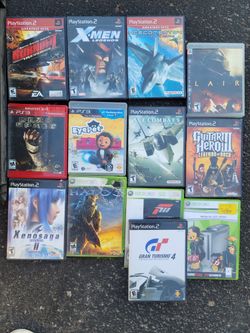 VINTAGE Video Games (ON DISKS!!) $10.  Ps2, Xbox360, Gameboy, Gameboy Advance, 60 Titles