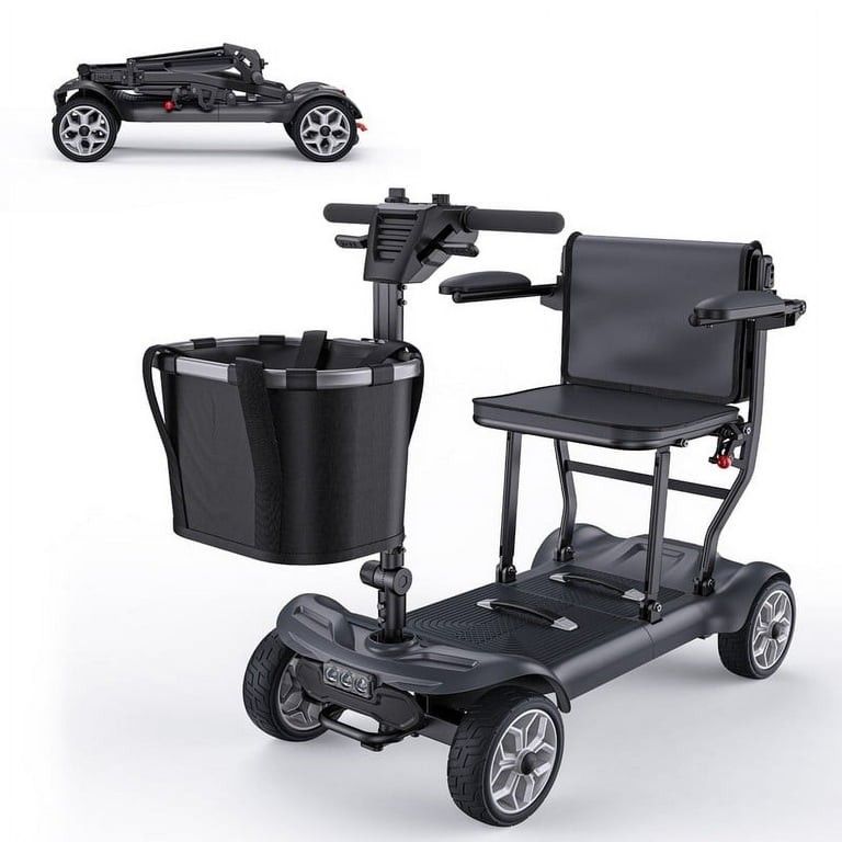 ENGWE EASE 2 PRO FOLDING MOBILITY SCOOTER DUAL BATTERY 24MIKES RANGE-SPEED 5MPH