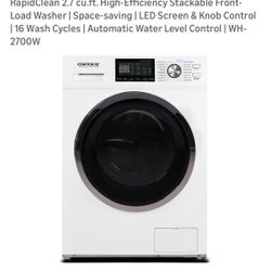 Washer dryer set  Compact model
