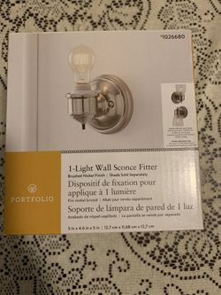 Light Wall Sconce Fitter