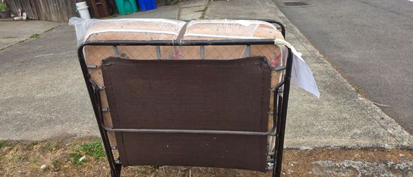 Fold away bed