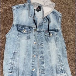 $50 Denim Hoodie XL 