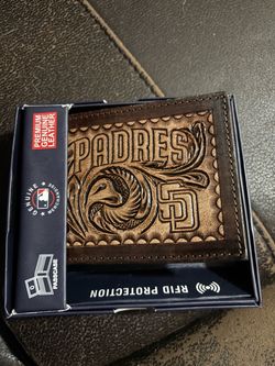 San Diego Padres Leather Passcase Wallet