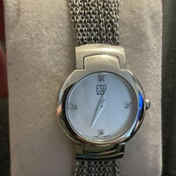 ESQ Silver bracelet watch