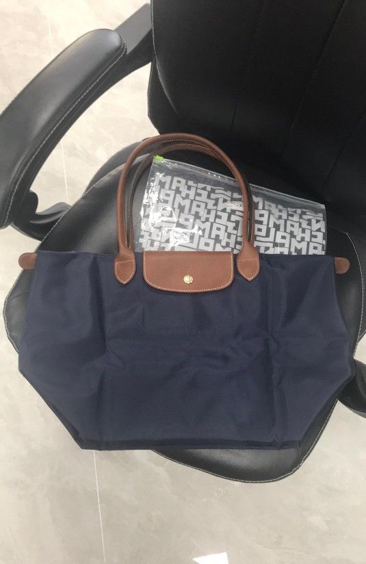 Longchamp Le Pliage Original Tote Bag Size Large Navy
