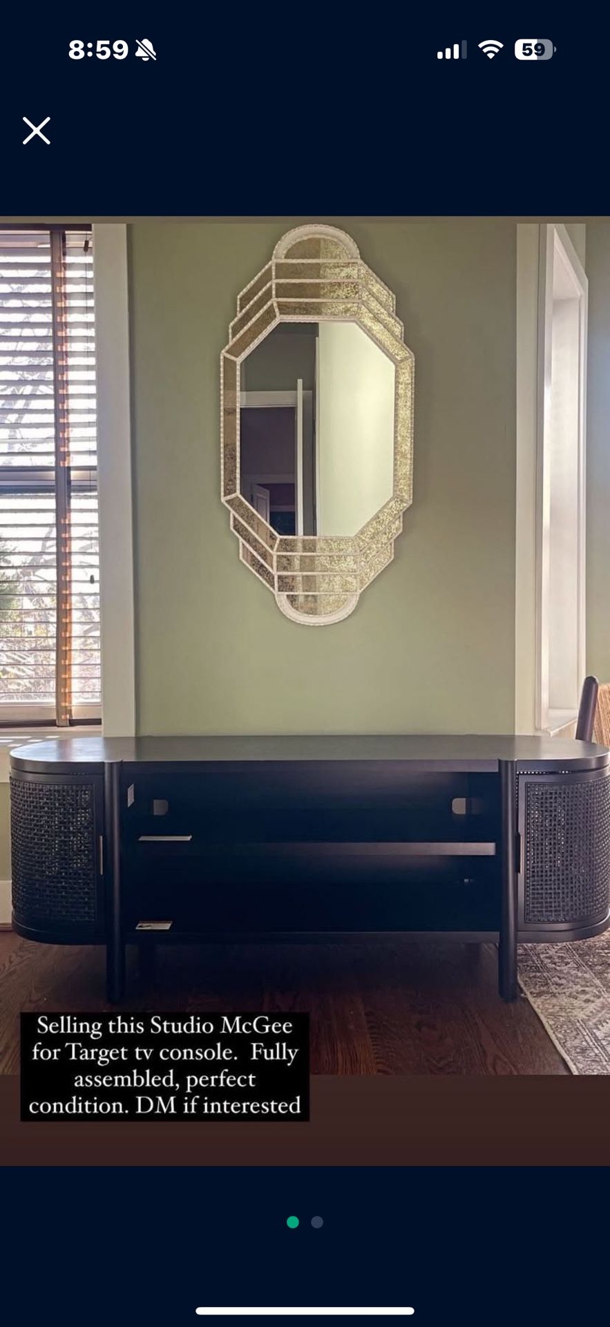Tv stand For Up To 60” TV