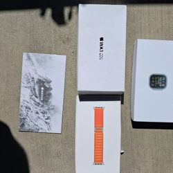 Apple Ultra 2 Watch - Titanium & Ceramic Case - Sapphire Crystal