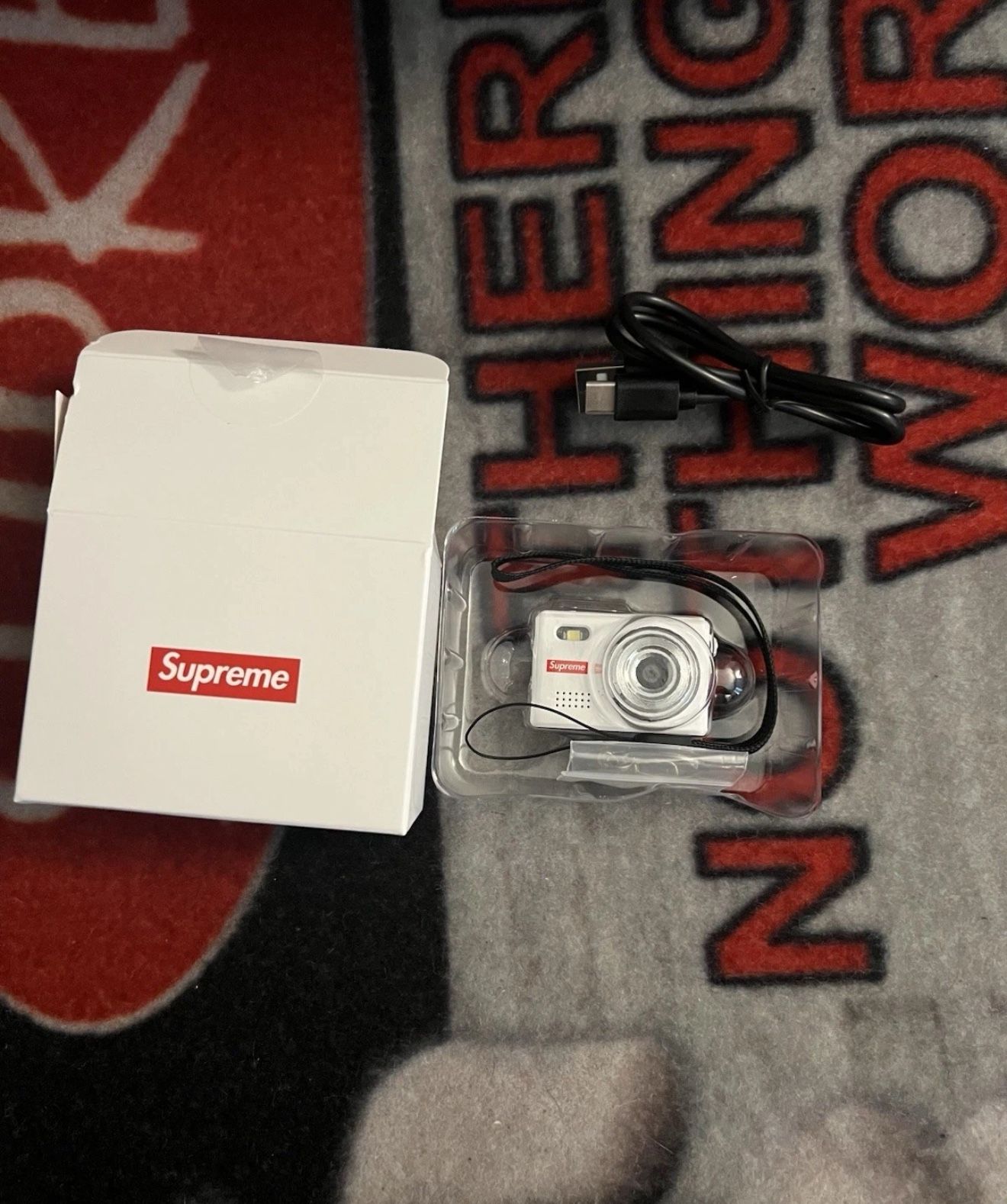 Supreme Digital Camera Keychain