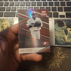 Juan Sanchez Baseball Card 