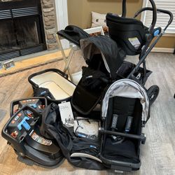 UPPAbaby Double Stroller Set