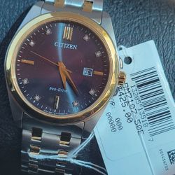 Citizen BM7107-50E Eco-Drive Peyten Men's Black Dial 41 mm Watch MSRP $425