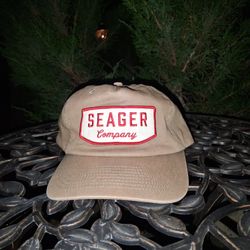 Seager Co. Khaki Snapback Hat