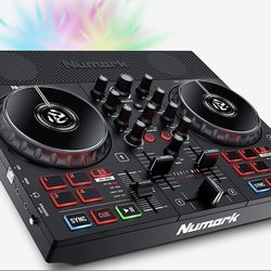 DJ Mixer With Headphones 
