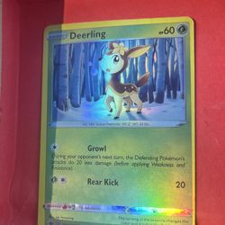 Deerligh Pokemon Card